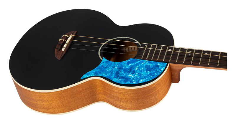 Фото Укулеле баритон FLIGHT IRIS Baritone BK, сатиновый чёрный