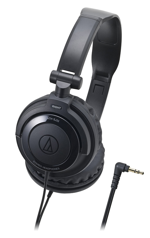 Фото Наушники AUDIO-TECHNICA ATH-SJ33 BK