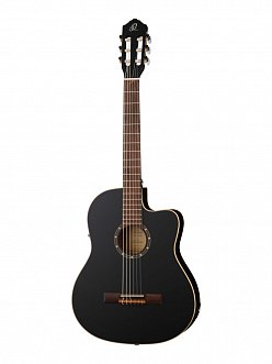 Классическая гитара Ortega RCE125SN-SBK Family Series в магазине Music-Hummer