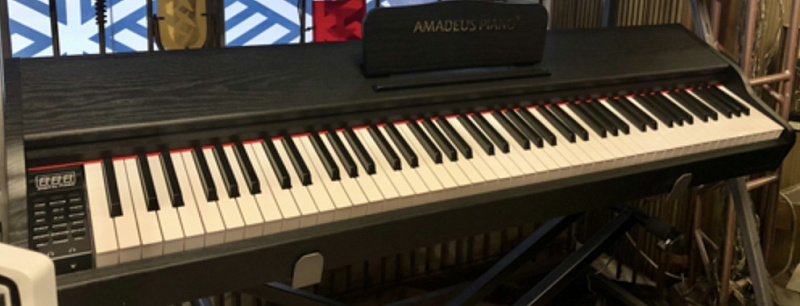 Цифровое пианино Amadeus piano AP-125 black в магазине Music-Hummer