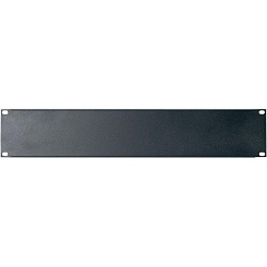 NordFolk NRP-2U  рэковая панель, 2U, сталь, черный
