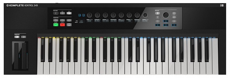 Midi клавиатура Native Instruments Komplete Kontrol S49 в магазине Music-Hummer