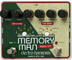 Electro-Harmonix Deluxe Memory Man Tap Tempo 550-T SALE  гитарная педаль Ultimate Analog Delay