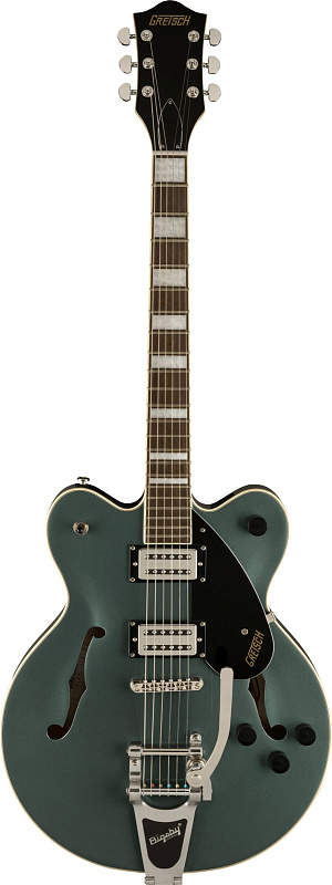Фото Гитара полуакустическая FENDER G2622T Streamliner Center Block Bigsby LRL Stirling Green