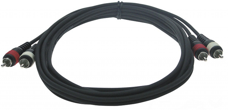 Reloop Cable 2x RCA M / 2x RCA M 10.0 m  Готовый кабель в магазине Music-Hummer