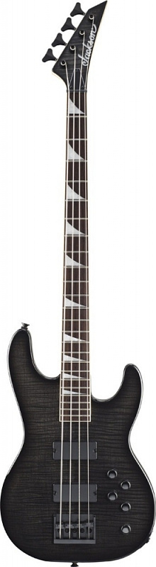 Фото Бас-гитара JACKSON JS3 CONCERT BASS TRANSPARENT BLACK