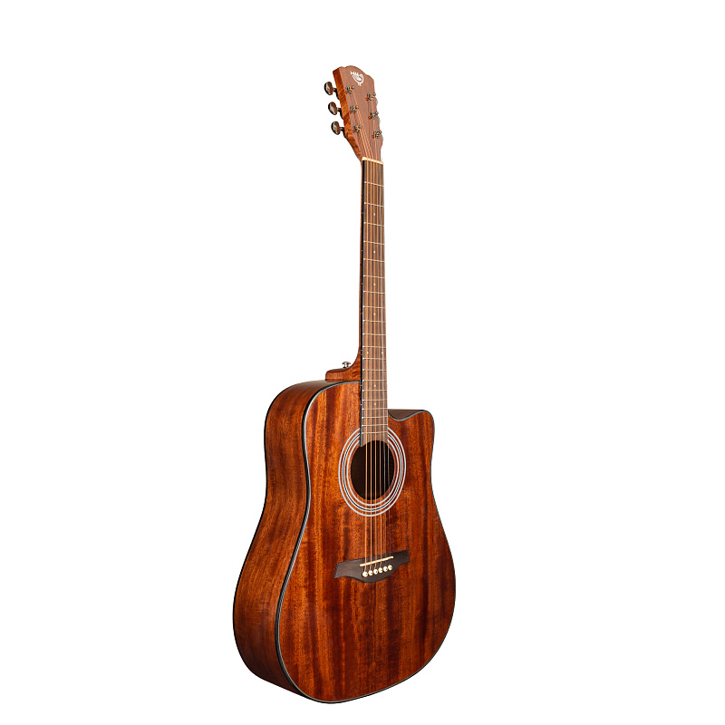 Фото Акустическая гитара ROCKDALE Aurora D6 Gloss C All-Mahogany