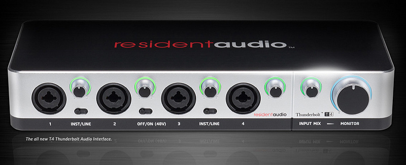 Фото Resident Audio T4 Звуковая карта Thunderbolt