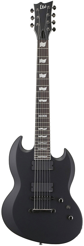 Фото Электрогитара LTD VIPER-407 BLKS