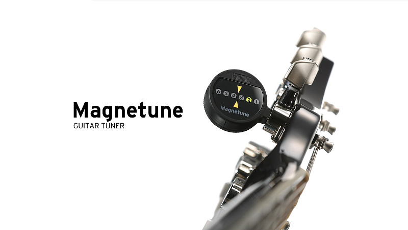 Фото KORG MG-1 Magnetune тюнер гитарный на магнитном креплении