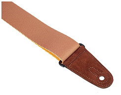 TAYLOR 66500 GS mini Guitar Strap, Brown Suede/Brown