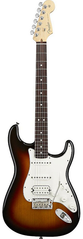 Фото Электрогитара FENDER AMERICAN STANDARD STRATOCASTER 2012 HSS RW 3-COLOR SUNBURST
