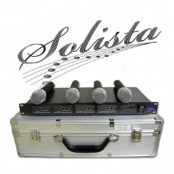 Радиосистема на 4 микрофона SOLISTA EU-4700