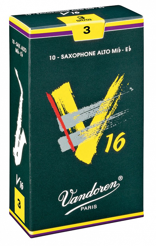 Vandoren SR703  трости для альт-саксофона, V16, №3, (упаковка 10 шт. ) в магазине Music-Hummer