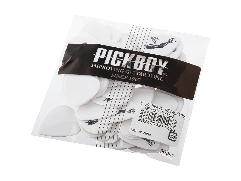 Фото Медиаторы Pickboy GP-51-7/100 Celltex Heavy Metal