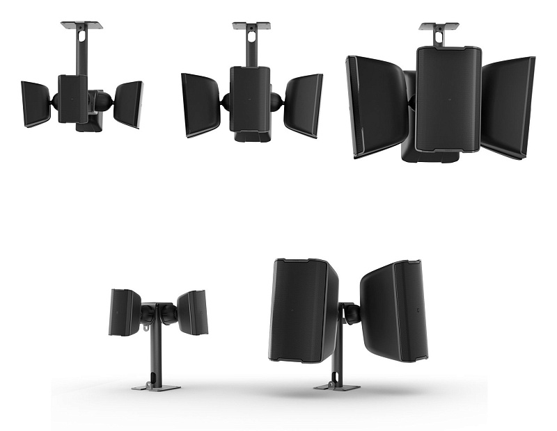 Фото Кластерный кронштейн для акустики LD Systems DQOR CB B, чёрный