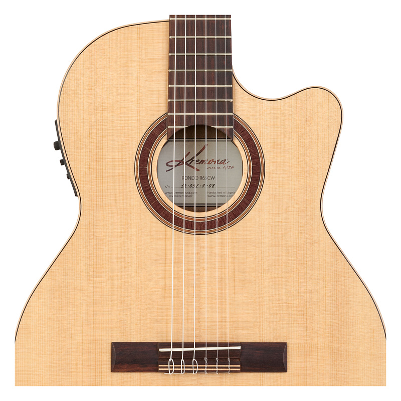 Фото Электроакустическая гитара Kremona Performer Series Rondo R65CWC, с чехлом