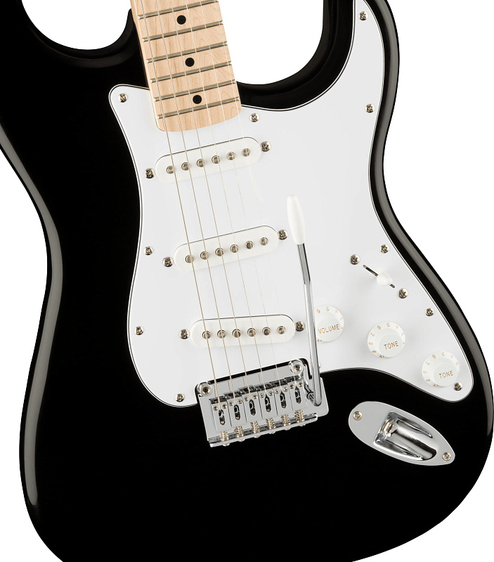 Фото FENDER SQUIER Affinity 2021 Stratocaster MN Black