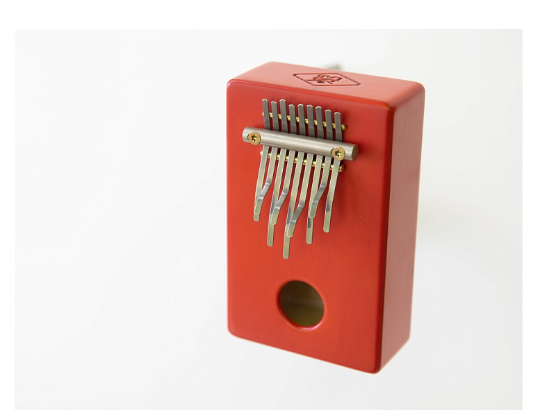 Фото KL-A-K9SSPM-R Калимба каримба 9, Standart, малая, красная, Kalimba LAB
