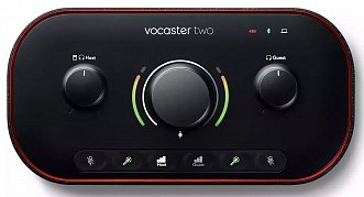 USB аудио интерфейс Focusrite Vocaster Two Podcast в магазине Music-Hummer