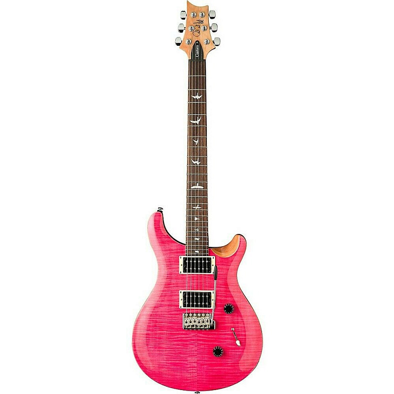 Фото Электрогитара PRS SE CUSTOM 24 BONNIE PINK, с чехлом