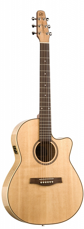 Seagull PERFORMER CW FOLK QI Flame Maple HG Электроакустическая гитара в магазине Music-Hummer