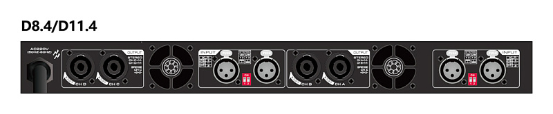 Фото Цифровой усилитель мощности Moti.vity D11.4