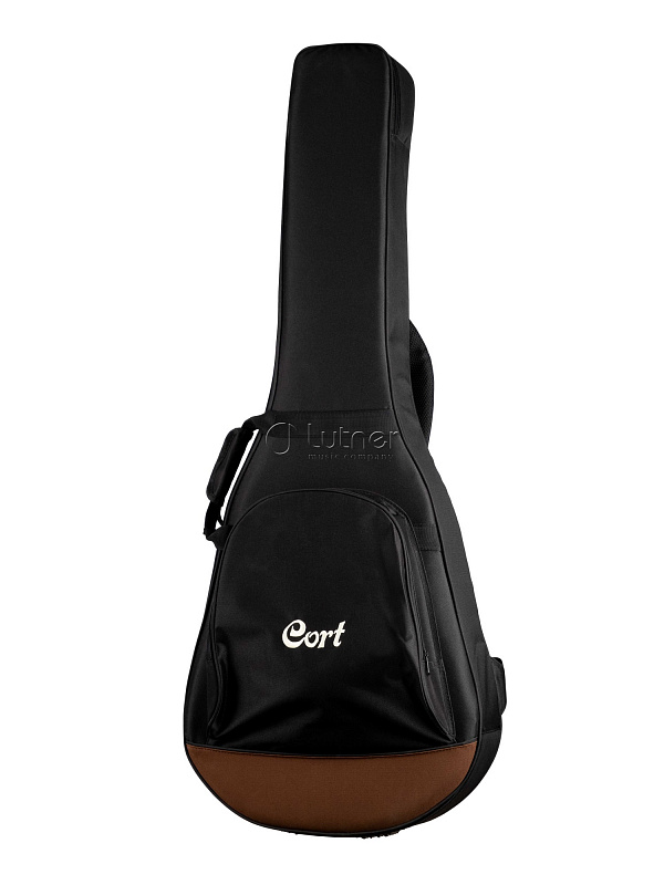 Gold-OC6-WCASE-NAT Электро-акустическая гитара, с вырезом, цвет натуральный, с чехлом, Cort в магазине Music-Hummer