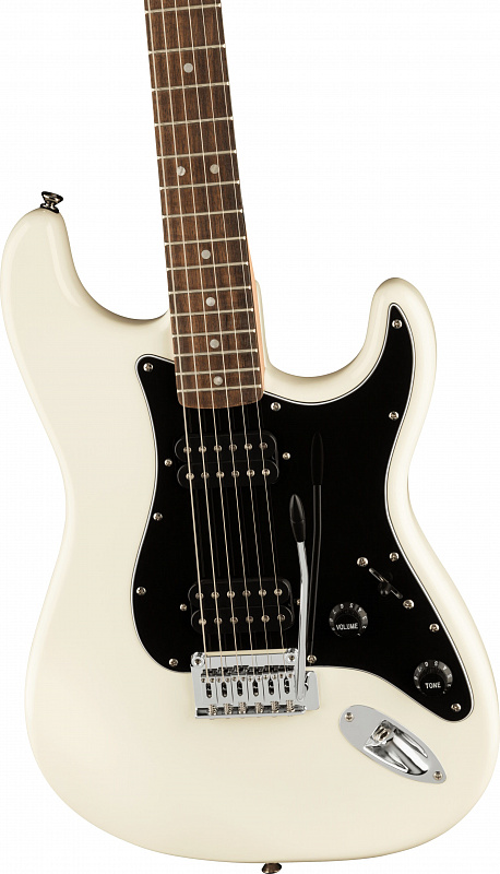 FENDER SQUIER Affinity Stratocaster HH LRL Olympic White в магазине Music-Hummer