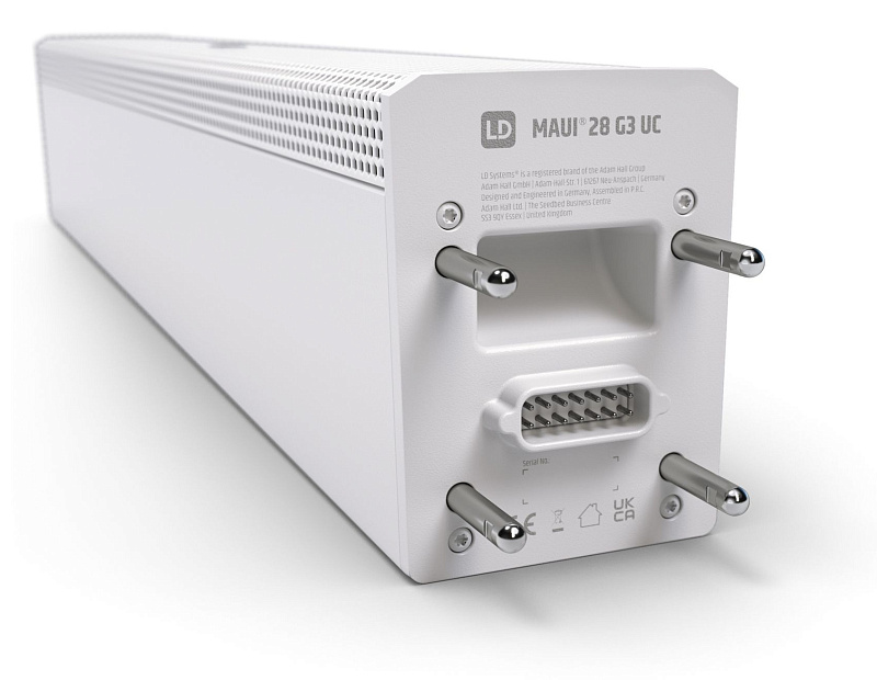 Фото Активная колонная акустическая система с микшером LD Systems MAUI 28 G3 MIX W, белый