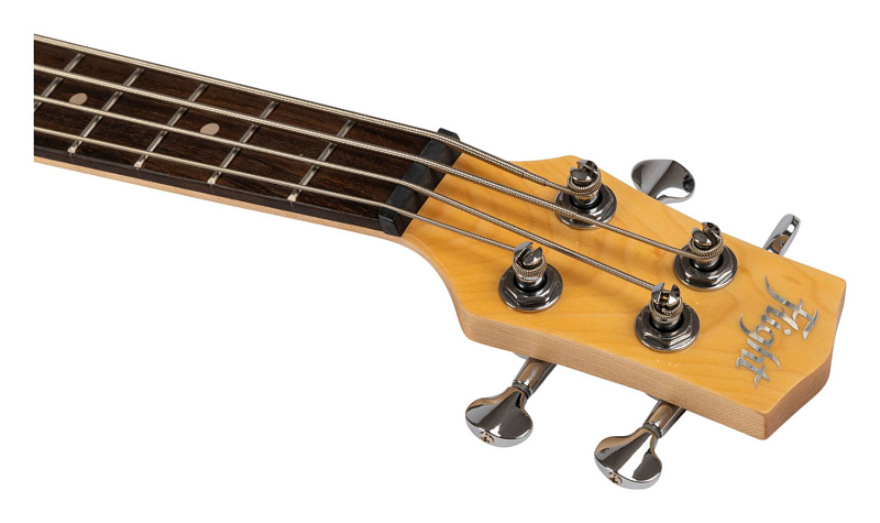 Фото Уменьшенная бас-гитара FLIGHT Mini Bass Lite BK, чёрный