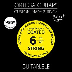 Комплект струн для гитарлеле Ortega GTLSBK Select