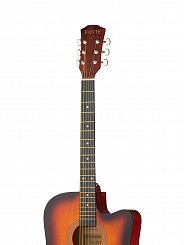 FT-221-3TS Акустическая гитара 41", с вырезом, санберст, Fante