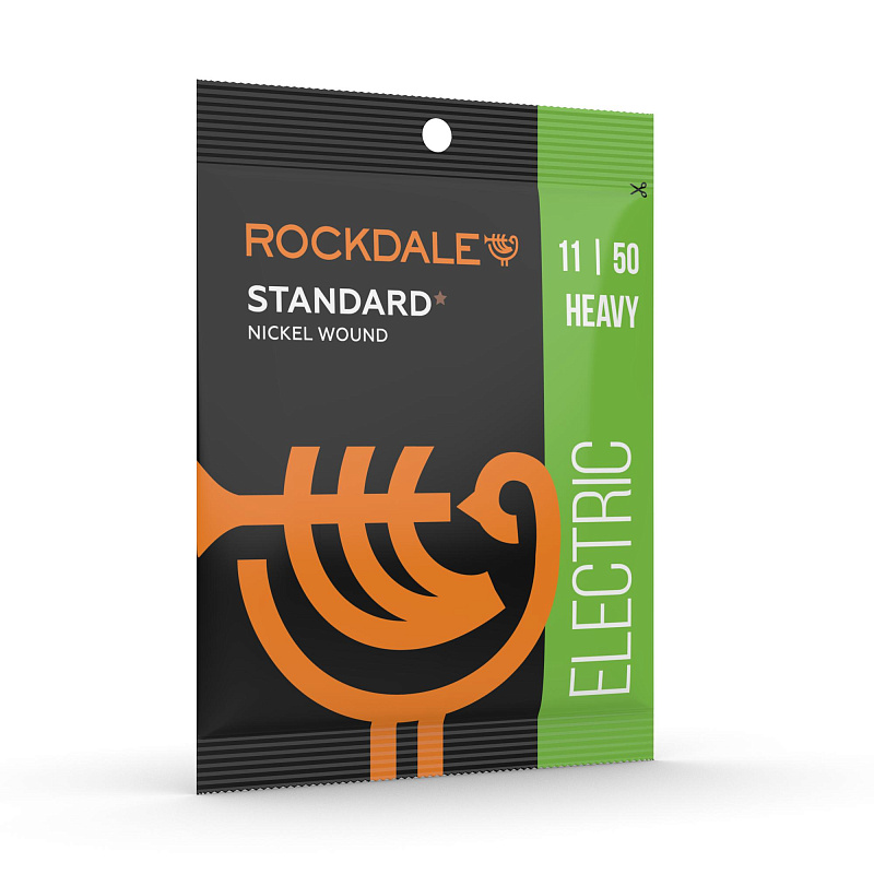 Фото Струны ROCKDALE STANDARD 11-50 Nickel Wound Heavy