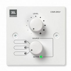 JBL CSR-3SV (EU - WHT) настенный контроллер белый, работает с витой парой до 300м