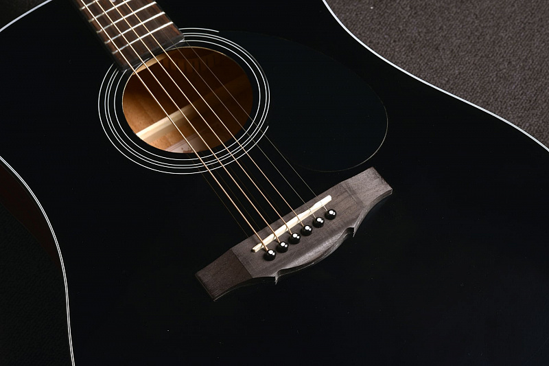 Акустическая гитара KEPMA EDC Black в магазине Music-Hummer