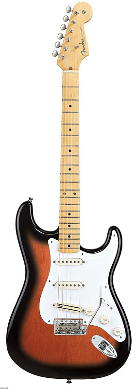 Фото Электрогитара FENDER VINTAGE HOT ROD ‘57 STRAT® MAPLE FRETBOARD 2-COLOR SUNBURST