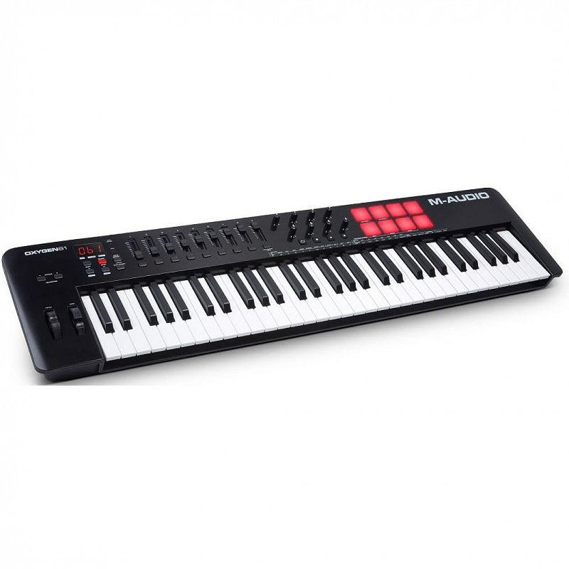 USB MIDI клавиатура M-Audio Oxygen 61 MKV в магазине Music-Hummer