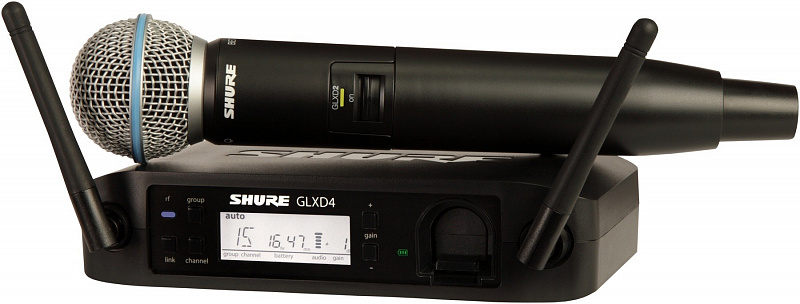 Цифровая радиосистема SHURE GLXD24E/B58 Z2 2.4 GHz в магазине Music-Hummer
