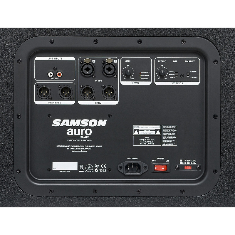 SAMSON Auro D1500 в магазине Music-Hummer