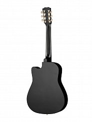 FFG-2038C-BK Акустическая гитара, черная, Foix