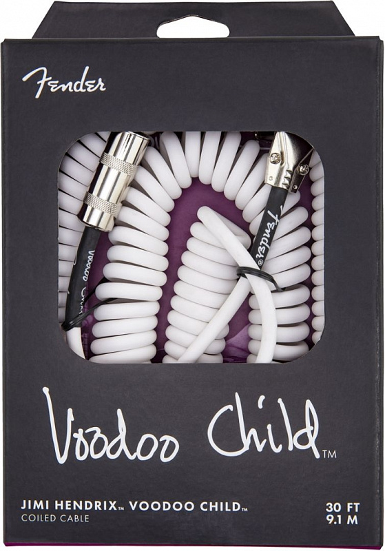 FENDER HENDRIX VOODOO CHILD CABLE WHITE в магазине Music-Hummer