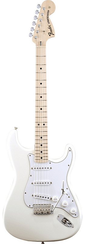 Фото Электрогитара FENDER STANDARD STRATOCASTER MN ARCTIC WHITE TINT