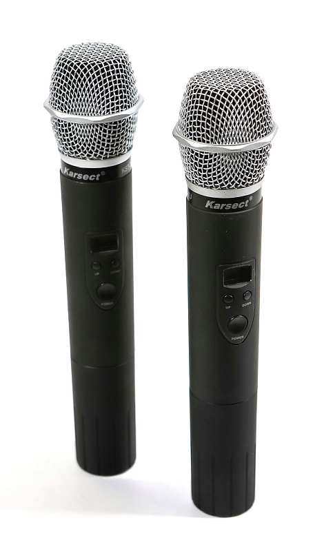 Фото Радиосистема с двумя ручными микрофонами KARSECT KRU482/KST-7U