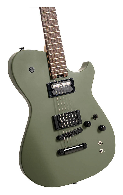 Фото Электрогитара Cort MBM-2H-B-SUS-SOG META Series, оливковый