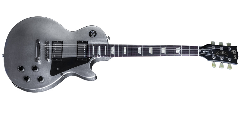 Фото GIBSON LP Studio 2016 T Silver Pearl электрогитара, цвет - серебряный, фурнитура - хром