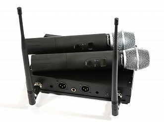 Радиосистема с двумя ручными микрофонами KARSECT KRU482/KST-7U  в магазине Music-Hummer