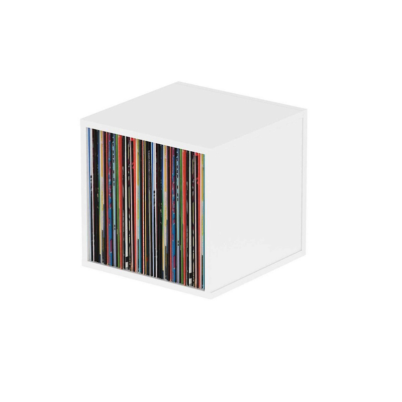Подставка под виниловые пластинки Glorious Record Box White 110 в магазине Music-Hummer