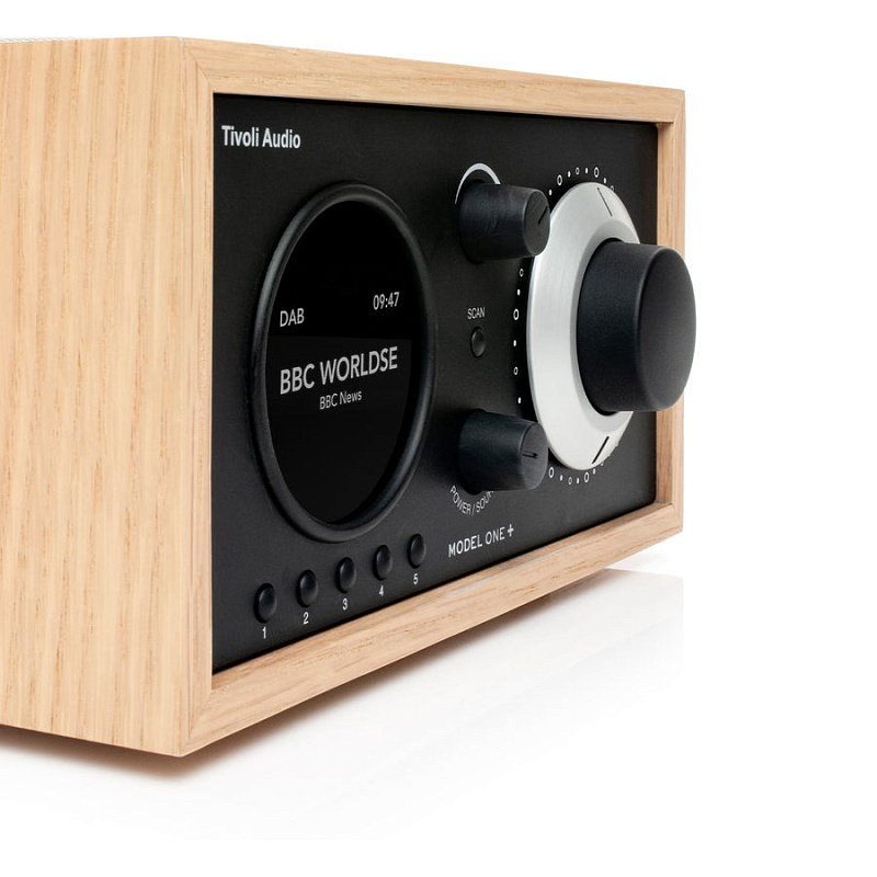 Фото Радиоприемник с часами Tivoli Model One+ Oak/Black
