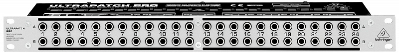 Коммутационная панель BEHRINGER PX 3000 ULTRAPATCH PRO в магазине Music-Hummer